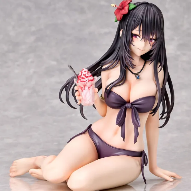 The Bashful Girlfriend - Hanami Mizusumi Statue / Swimsuit Ver.: Union Creative