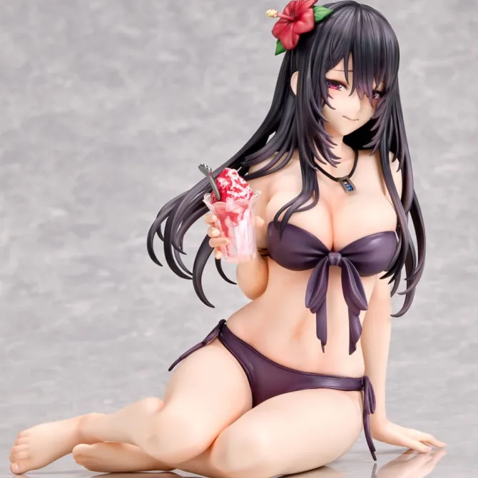 The Bashful Girlfriend - Hanami Mizusumi Statue / Swimsuit Ver.: Union Creative
