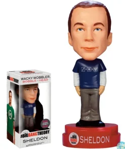 The Big Bang Theory Funko Wacky Wobbler Wackelkopf-Figur Sheldon Exclusive Superman Formula Shirt 15