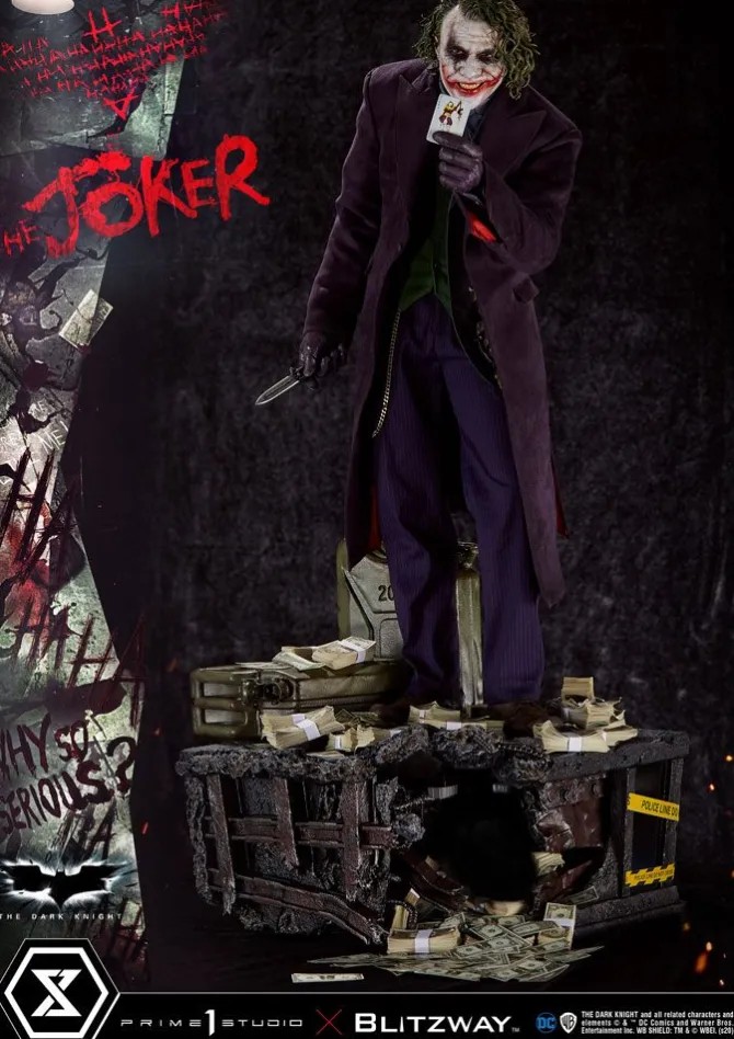 The Dark Knight - The Joker Statue / Bonus Version: Prime 1 Studio