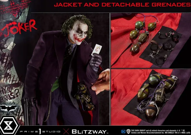 The Dark Knight - The Joker Statue / Bonus Version: Prime 1 Studio