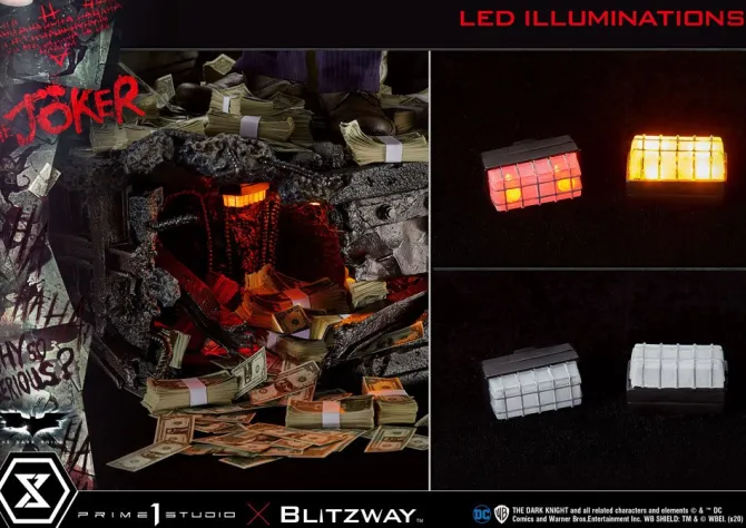 The Dark Knight - The Joker Statue / Bonus Version: Prime 1 Studio