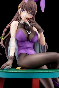 The Demon Sword Master of Excalibur Academy - Elfine Phillet Statue / wearing flower's purple bunny