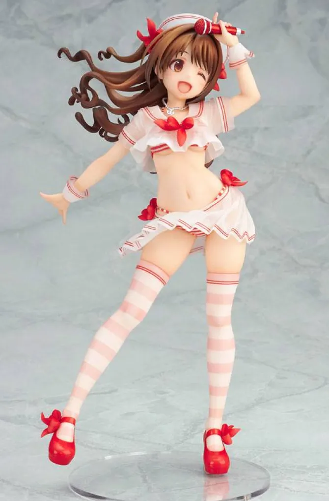 The Idolmaster Cinderella Girls - Uzuki Shimamura Statue / Hajikete Summer Version: Alter