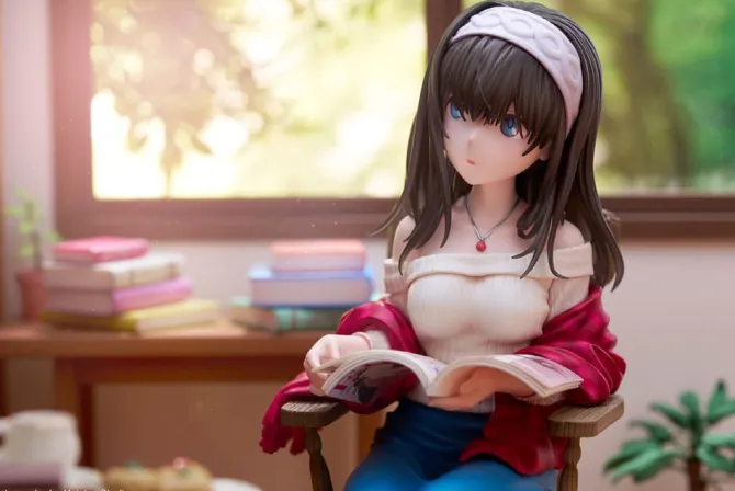 The Idolmaster Cinderella Girls - Fumika Sagisawa - off stage-Statue: Kotobukiya