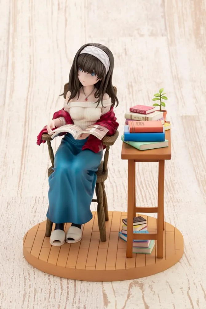 The Idolmaster Cinderella Girls - Fumika Sagisawa - off stage-Statue: Kotobukiya
