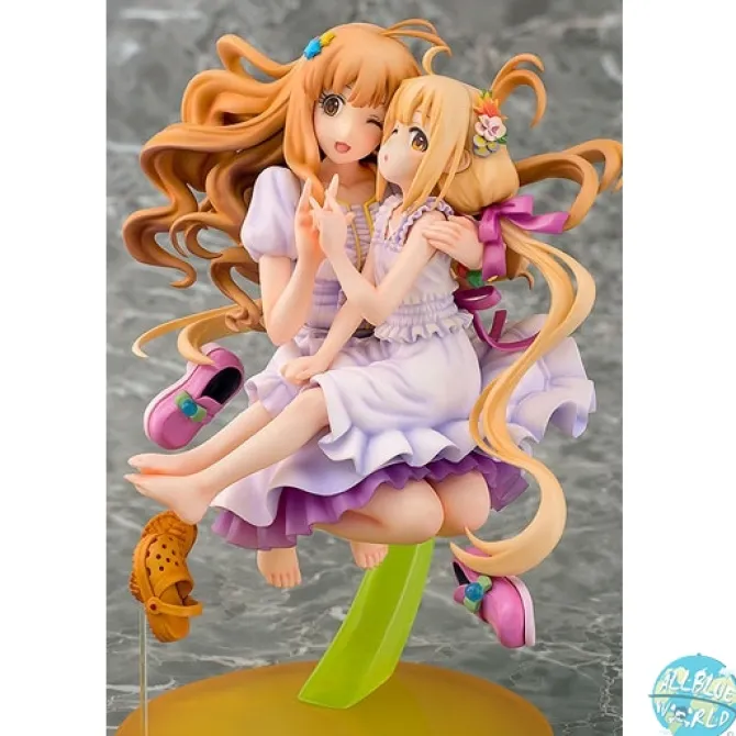 The Idolmaster Cinderella Girls - Kirari Moroboshi & Anzu Futaba Statue: Phat!