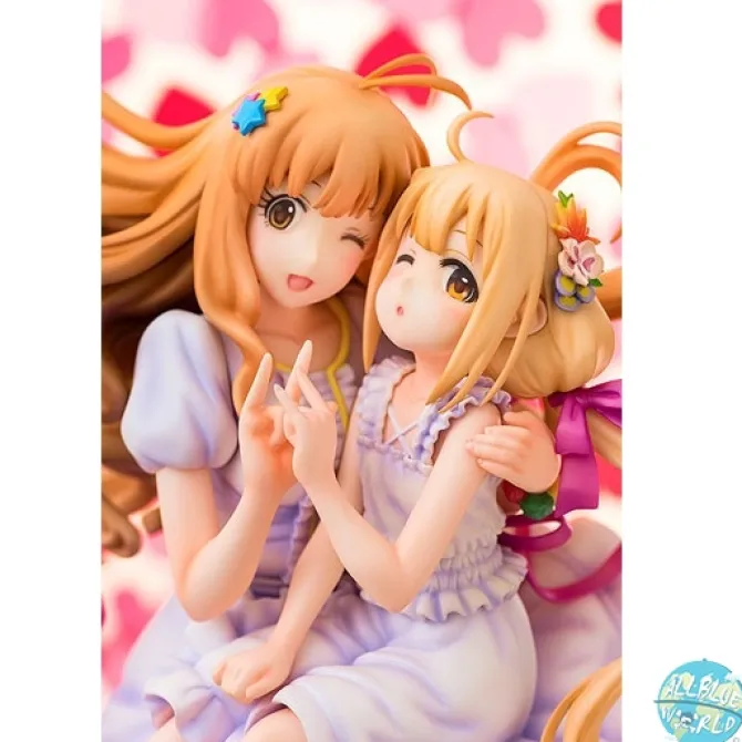 The Idolmaster Cinderella Girls - Kirari Moroboshi & Anzu Futaba Statue: Phat!