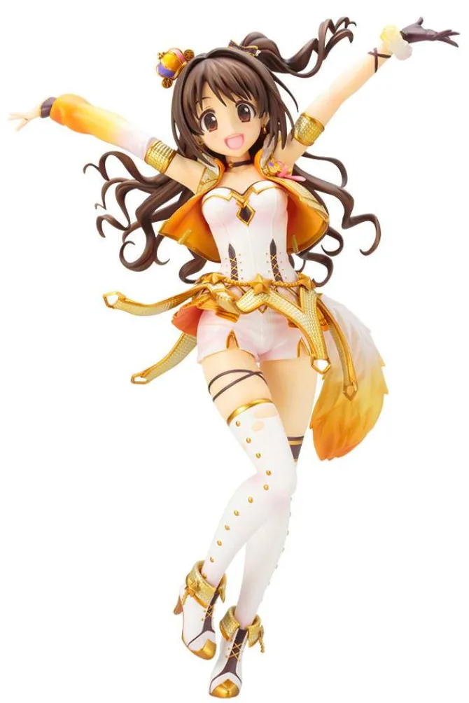 The Idolmaster Cinderella Girls - Uzuki Shimamura Statue / Party Time Gold Version: Kotobukiya