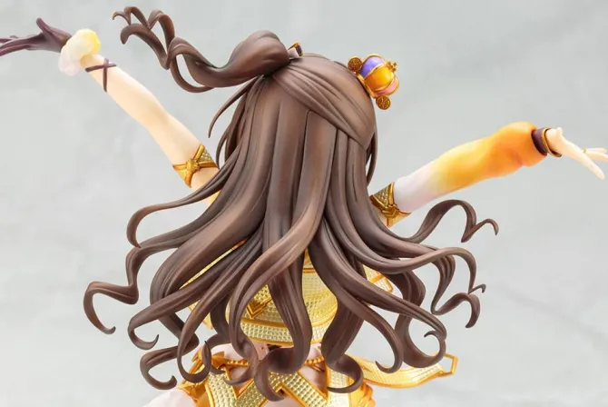 The Idolmaster Cinderella Girls - Uzuki Shimamura Statue / Party Time Gold Version: Kotobukiya