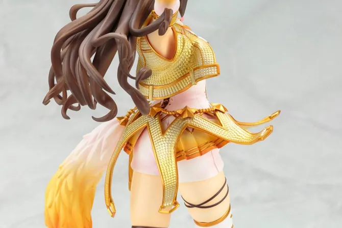 The Idolmaster Cinderella Girls - Uzuki Shimamura Statue / Party Time Gold Version: Kotobukiya