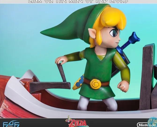 The Legend of Zelda / The Wind Waker - Link on The King of Red Lions Statue: First 4 Figures