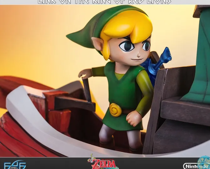 The Legend of Zelda / The Wind Waker - Link on The King of Red Lions Statue: First 4 Figures