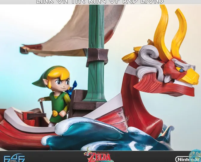 The Legend of Zelda / The Wind Waker - Link on The King of Red Lions Statue: First 4 Figures