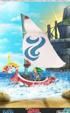 The Legend of Zelda / The Wind Waker - Link on The King of Red Lions Statue: First 4 Figures