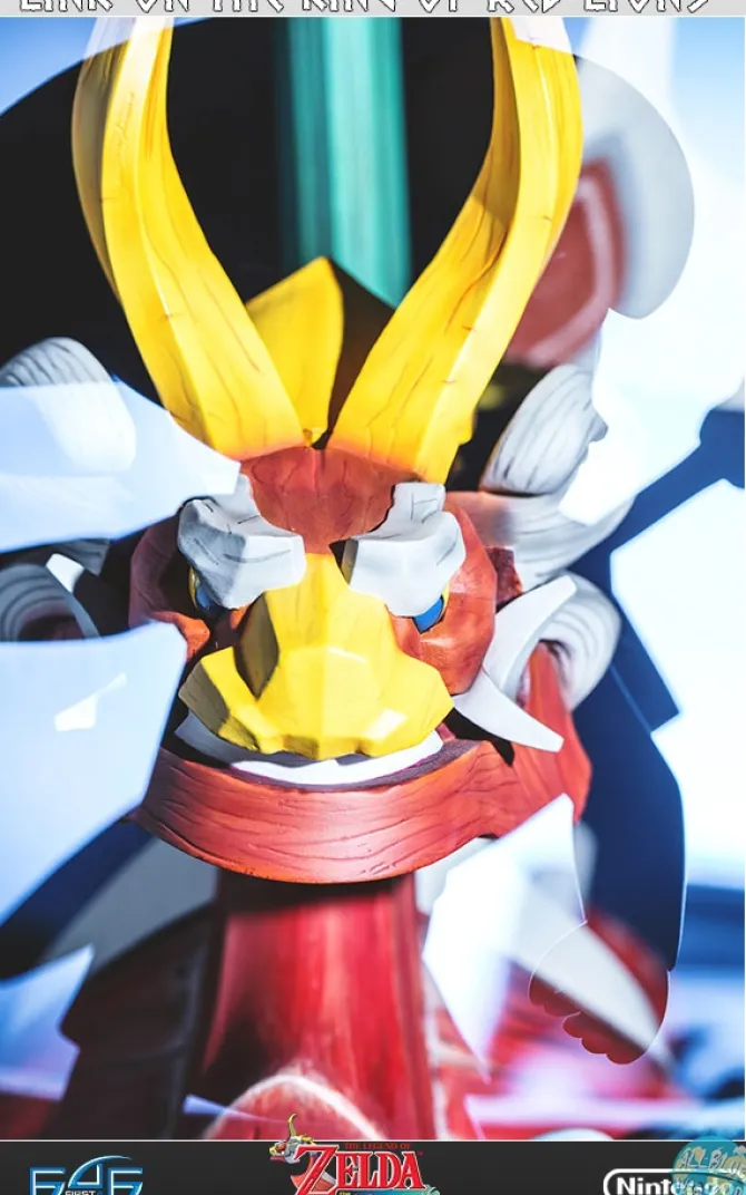 The Legend of Zelda / The Wind Waker - Link on The King of Red Lions Statue: First 4 Figures