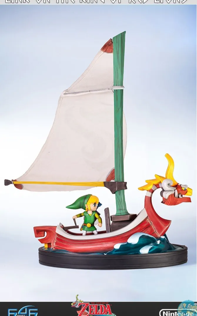 The Legend of Zelda / The Wind Waker - Link on The King of Red Lions Statue: First 4 Figures