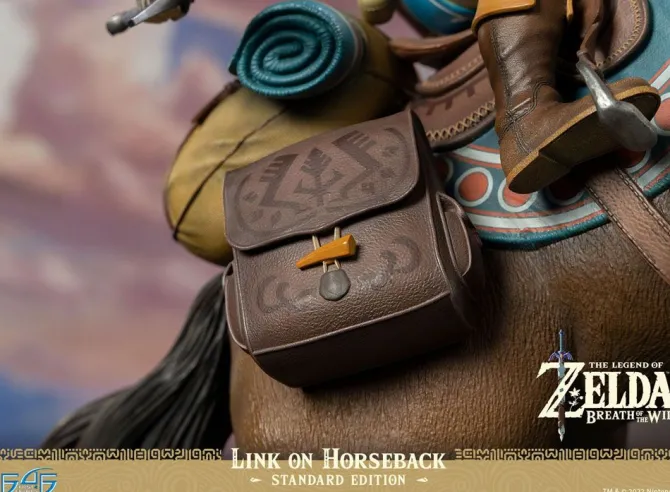 The Legend of Zelda Breath of the Wild - Link on Horseback Statue: First 4 Figures