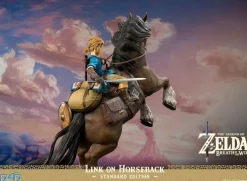 The Legend of Zelda Breath of the Wild - Link on Horseback Statue: First 4 Figures