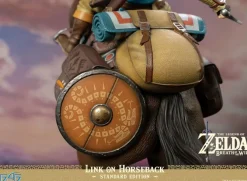 The Legend of Zelda Breath of the Wild - Link on Horseback Statue: First 4 Figures