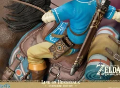 The Legend of Zelda Breath of the Wild - Link on Horseback Statue: First 4 Figures