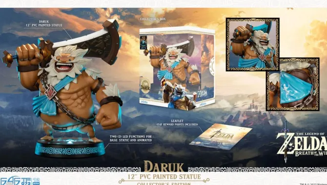 The Legend of Zelda Breath of the Wild - Daruk Statue / Collector's Edition: First 4 Figures