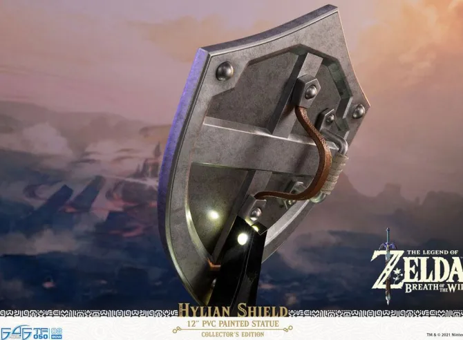 The Legend of Zelda Breath of the Wild - Hylian Shield Statue / Collector's Edition: First 4 Figures