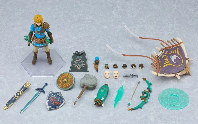 The Legend of Zelda Tears of the Kingdom - Link Actionfigur / Figma - DX Edition: Good Smile Company