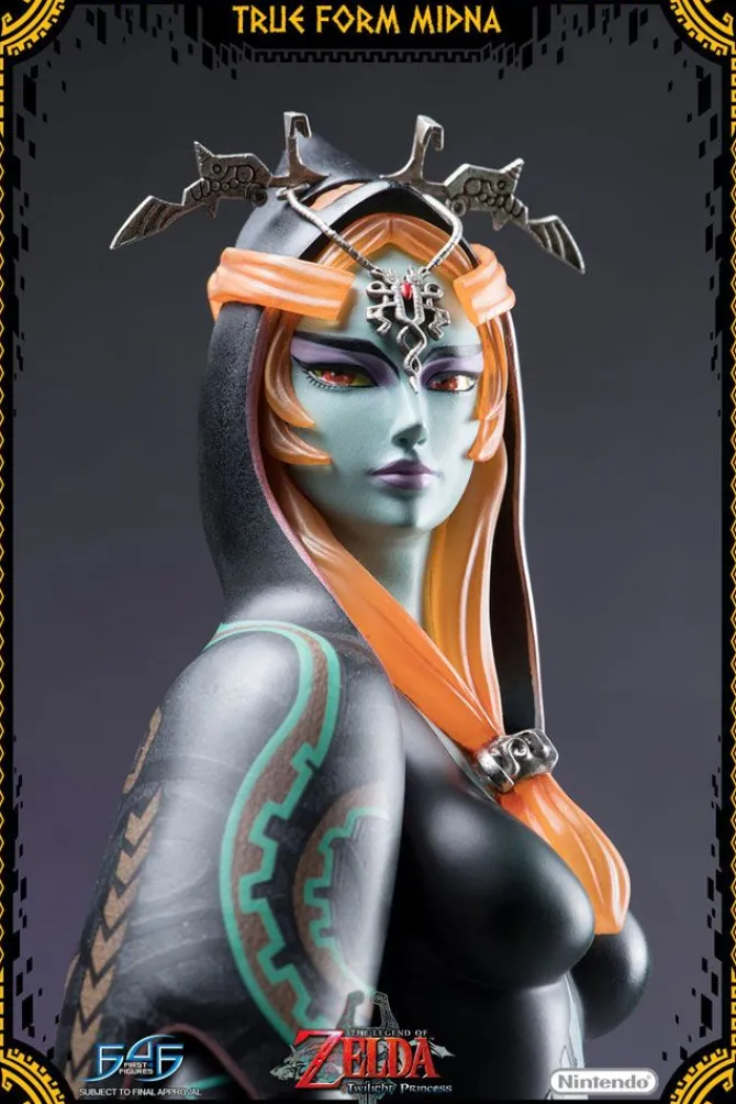 The Legend of Zelda Twilight Princess - Midna Statue / True Form - Normale Version: First 4 Figures