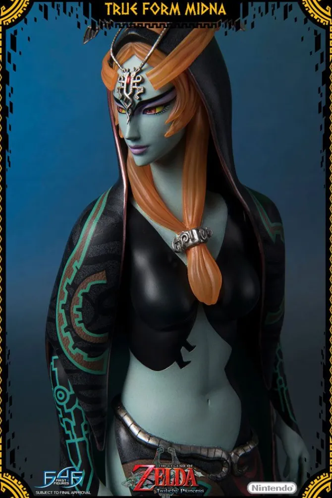 The Legend of Zelda Twilight Princess - Midna Statue / True Form - Normale Version: First 4 Figures