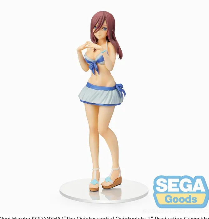 The Quintessential Quintuplets - Miku Nakano Figur / Beach Version: Sega