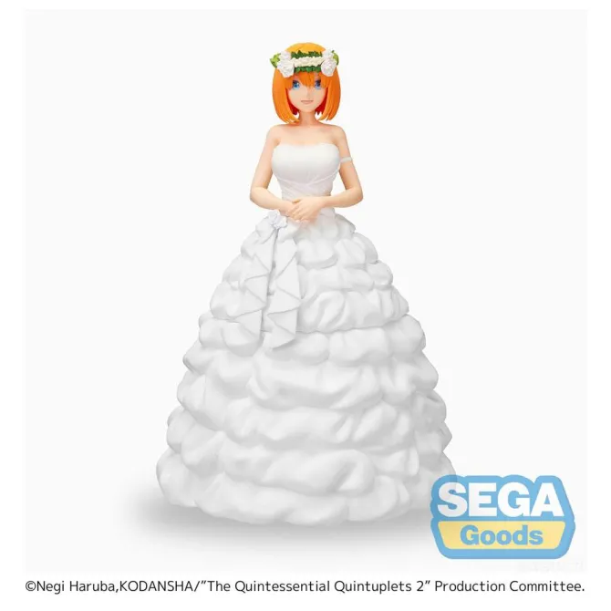 The Quintessential Quintuplets - Yotsuba Nakano Figur / Bride Version: Sega
