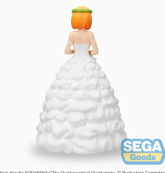 The Quintessential Quintuplets - Yotsuba Nakano Figur / Bride Version: Sega