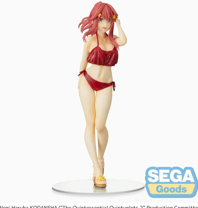 The Quintessential Quintuplets - Itsuki Nakano Figur / Bikini Version: Sega