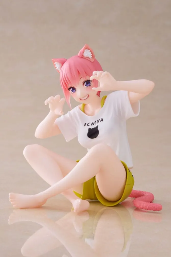 The Quintessential Quintuplets 2 - Ichika Nakano Newley Written Cat Roomwear Ver.: Taito Prize