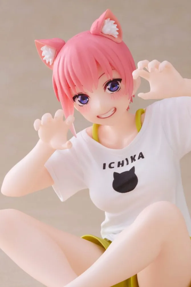 The Quintessential Quintuplets 2 - Ichika Nakano Newley Written Cat Roomwear Ver.: Taito Prize