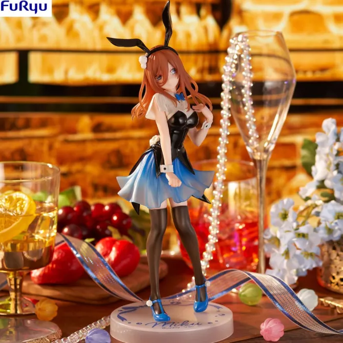 The Quintessential Quintuplets Trio-Try-iT - Miku Nakano Figur / Bunnies Ver.: Furyu