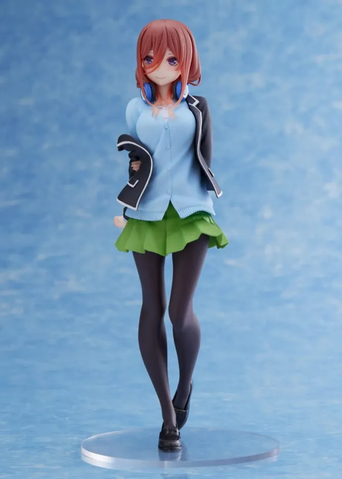 The Quintessential Quintuplets 2 - Statue Miku Nakano School Uniform Ver Renewal Edition: Taito Priz