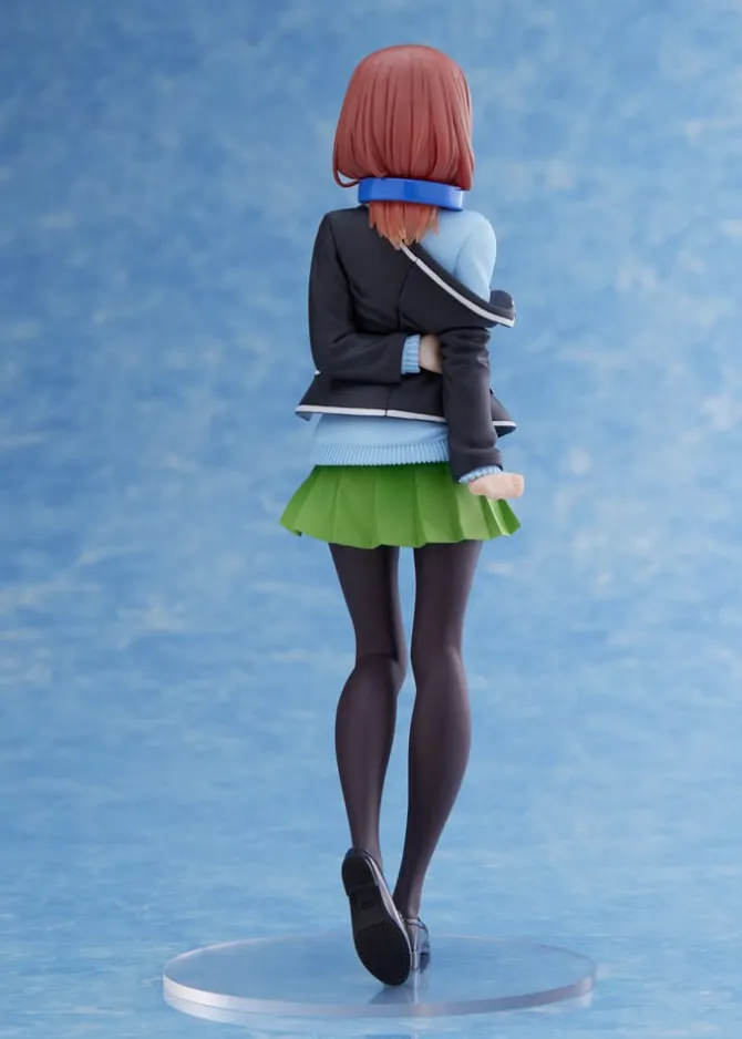 The Quintessential Quintuplets 2 - Statue Miku Nakano School Uniform Ver Renewal Edition: Taito Priz