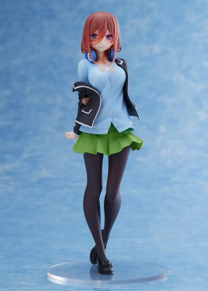 The Quintessential Quintuplets 2 - Statue Miku Nakano School Uniform Ver Renewal Edition: Taito Priz