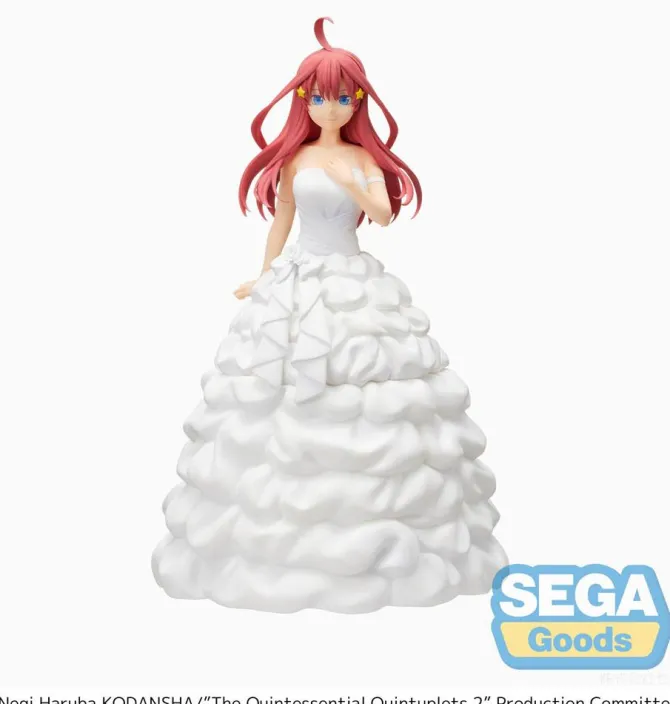 The Quintessential Quintuplets - Itsuki Nakano Figur / Bride Version: Sega