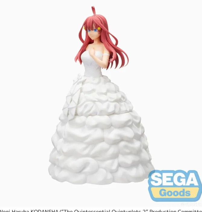 The Quintessential Quintuplets - Itsuki Nakano Figur / Bride Version: Sega