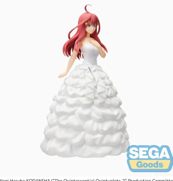 The Quintessential Quintuplets - Itsuki Nakano Figur / Bride Version: Sega
