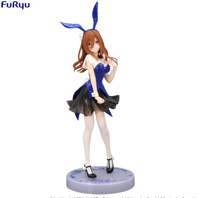 The Quintessential Quintuplets Trio-Try-iT - Nakano Miku Statue / Bunnies ver. Another Color: Furyu