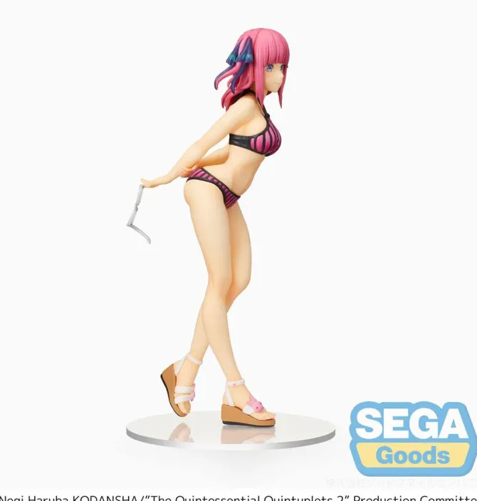 The Quintessential Quintuplets - Nino Nakano Figur / Beach Version: Sega
