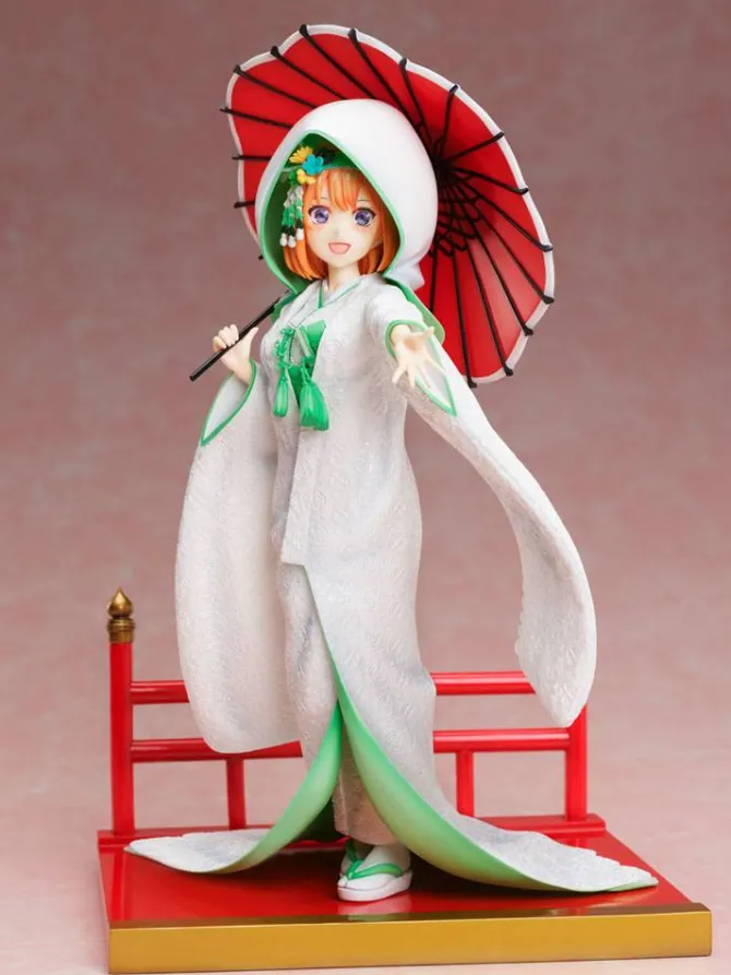 The Quintessential Quintuplets - Yotsuba Nakano Statue / Shiromuku Version: Furyu