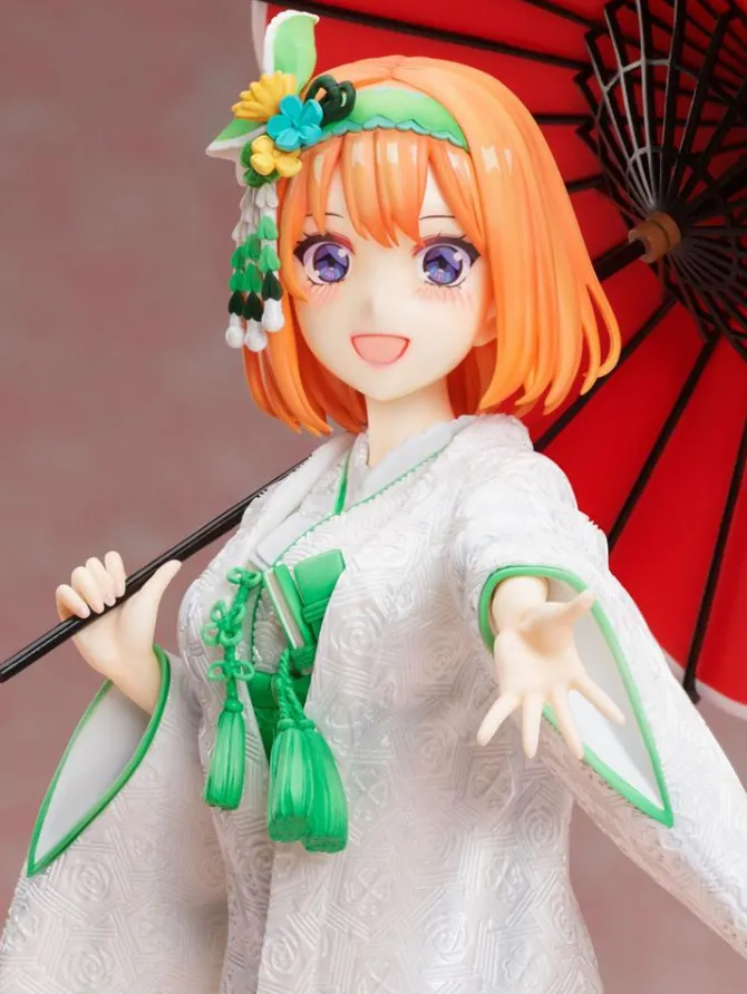 The Quintessential Quintuplets - Yotsuba Nakano Statue / Shiromuku Version: Furyu