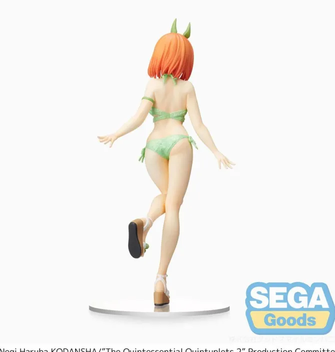 The Quintessential Quintuplets - Yotsuba Nakano Figur / Bikini Version: Sega
