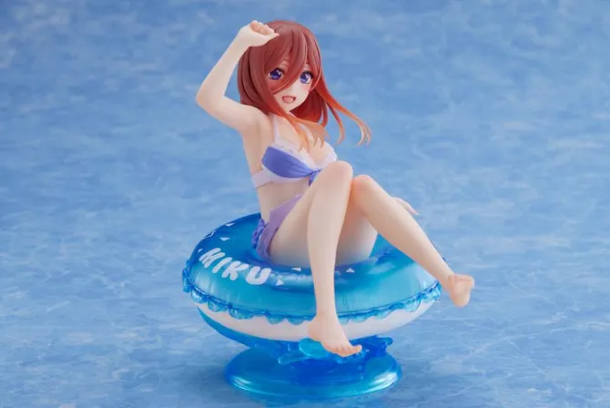 The Quintessential Quintuplets - Miku Nakano Figur / Aqua Float Girls: Taito