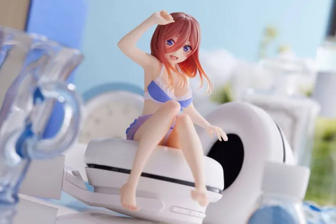 The Quintessential Quintuplets - Miku Nakano Figur / Aqua Float Girls: Taito